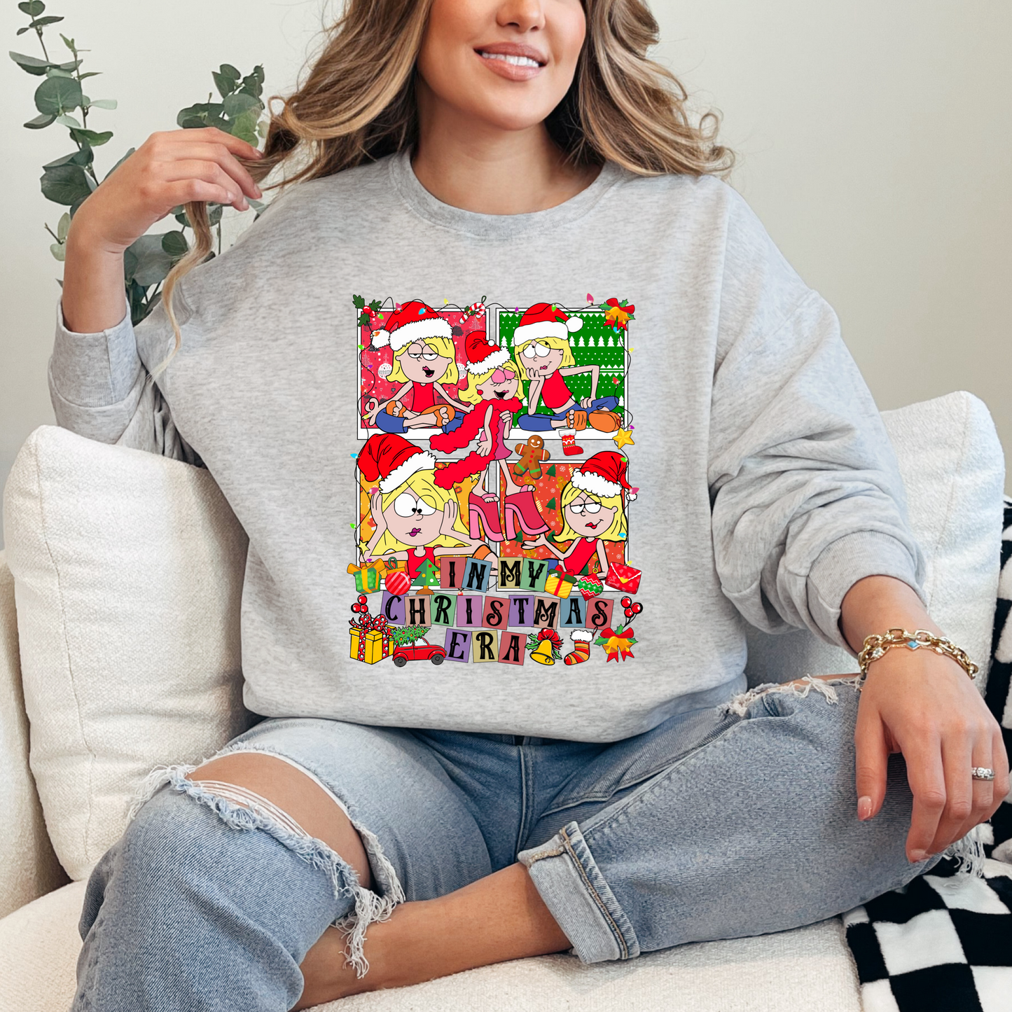 Lizzie McGuire In My Christmas Era Crewneck & Hoodie