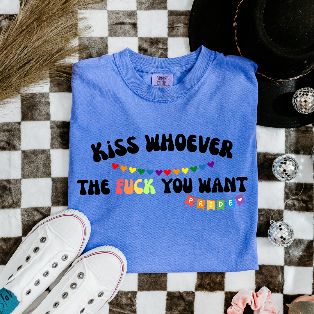 Kiss Whoever The Fuck You Want Graphic Tee