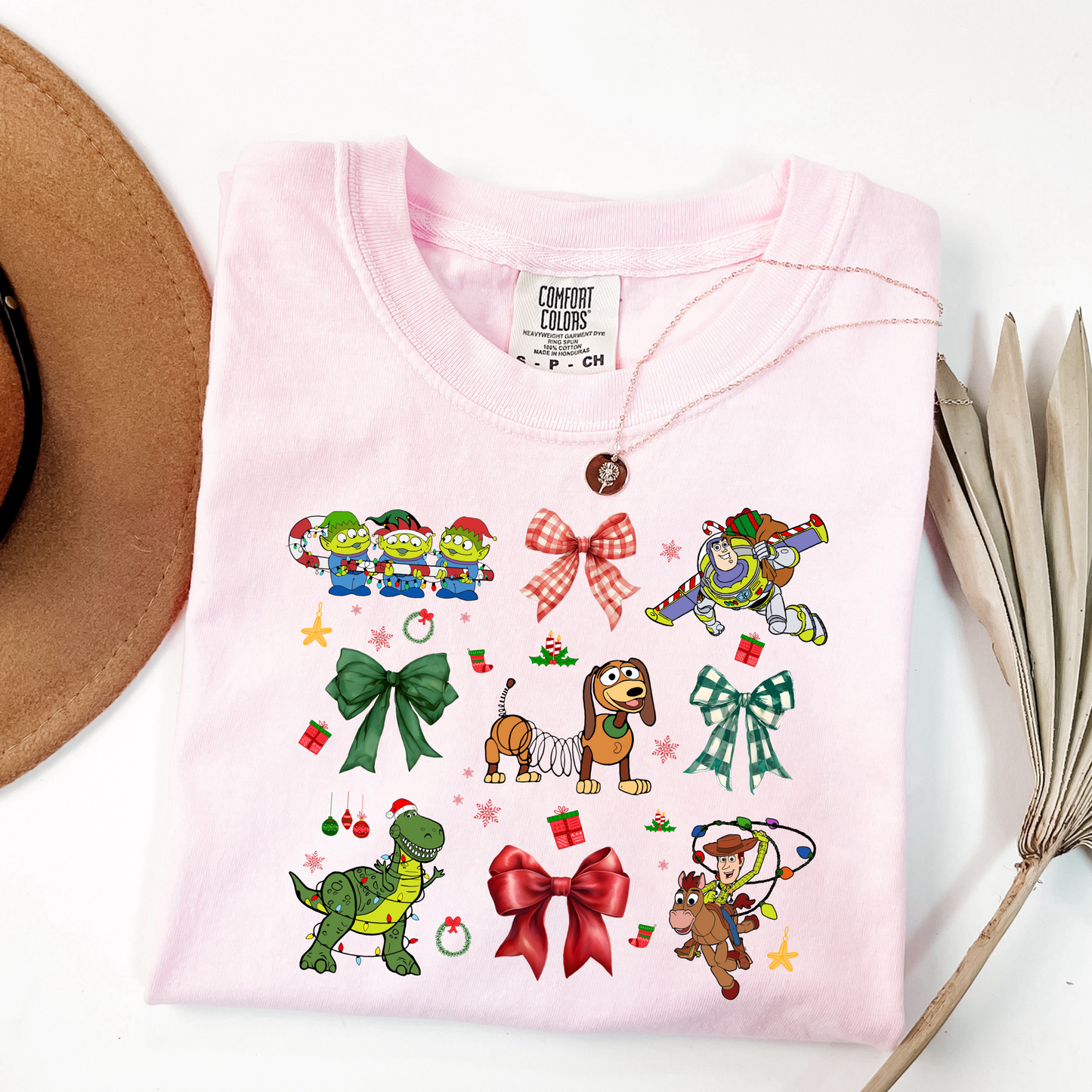 Toy Story Christmas Coquette Graphic Tee
