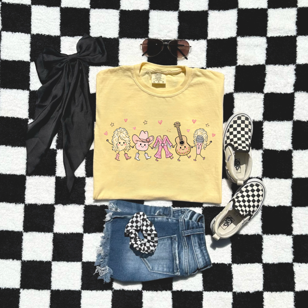 Dancing Dolly Youth Graphic Tee & Crewneck
