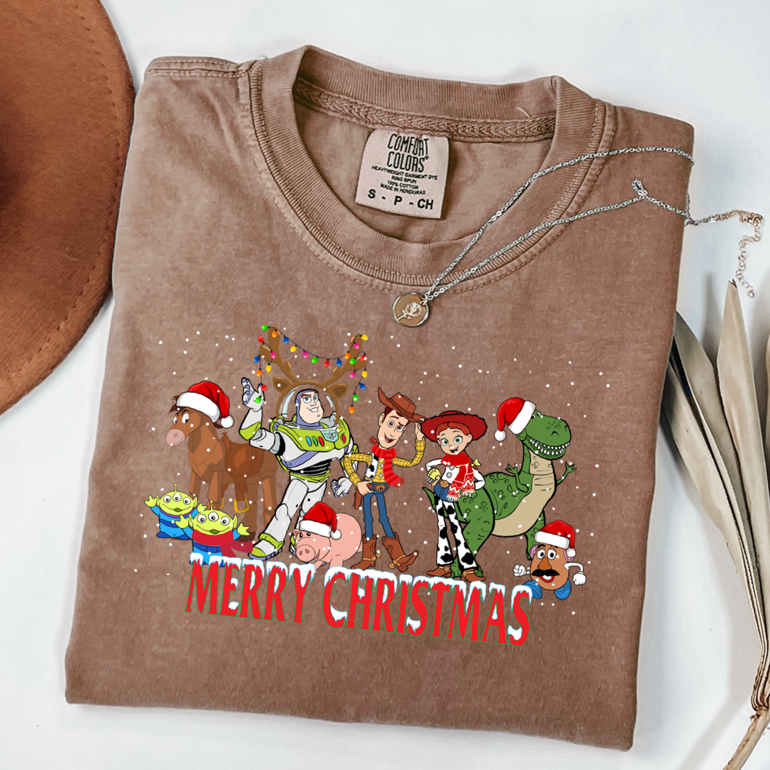 Merry Christmas Toy Story Graphic Tee