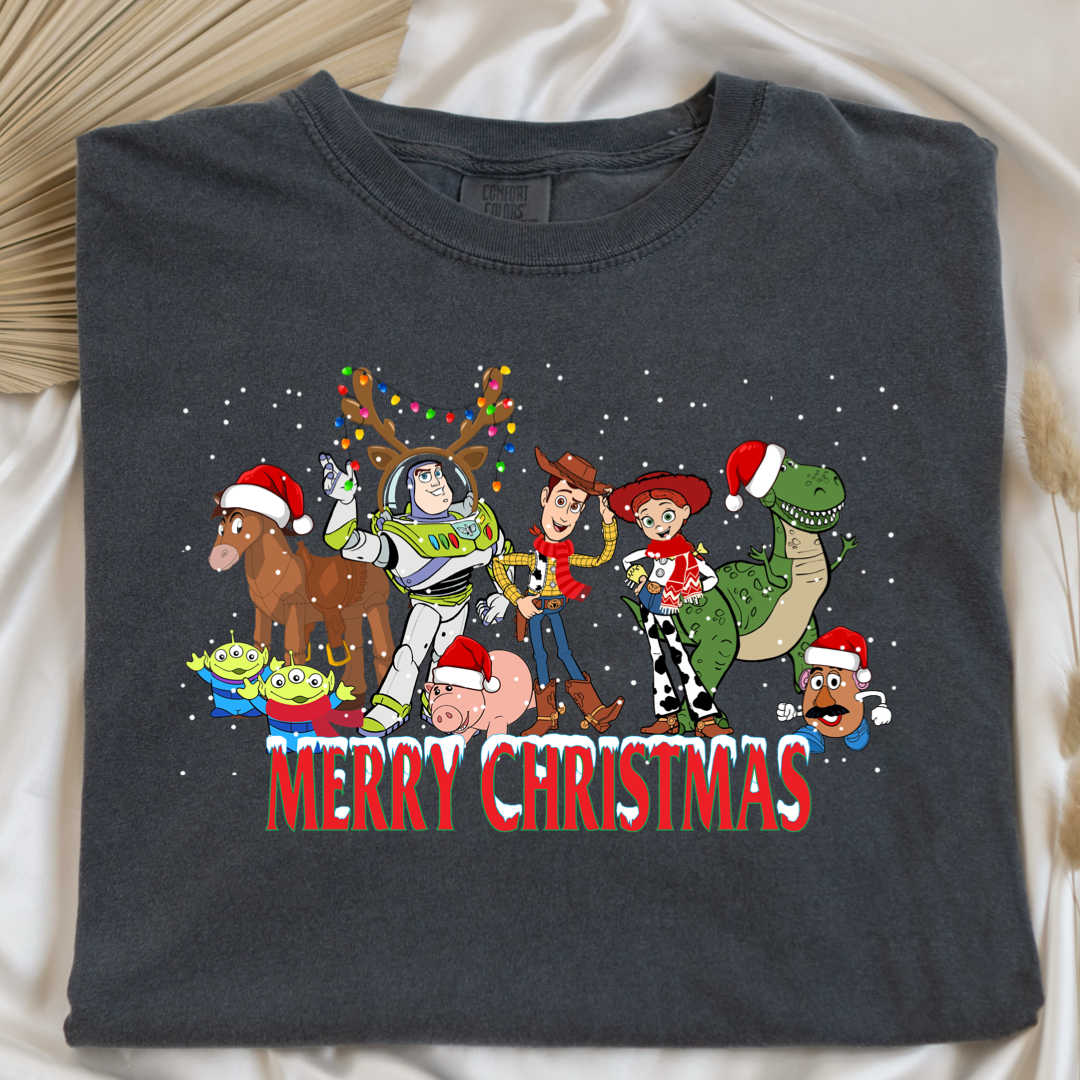 Merry Christmas Toy Story Graphic Tee