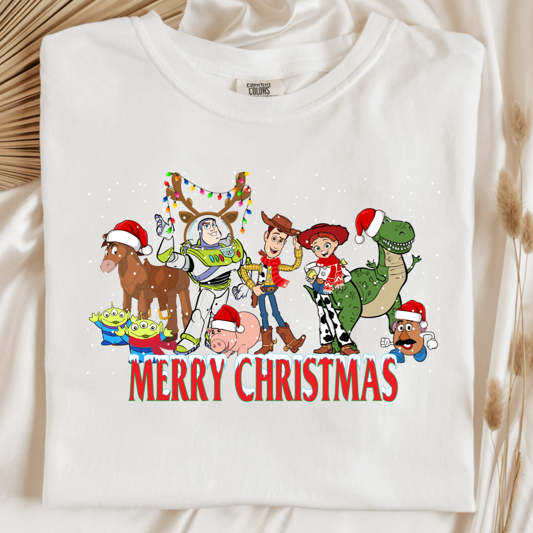 Merry Christmas Toy Story Graphic Tee