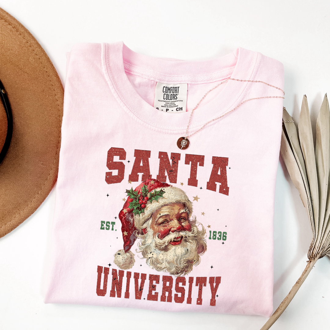 Santa University Graphic Tee