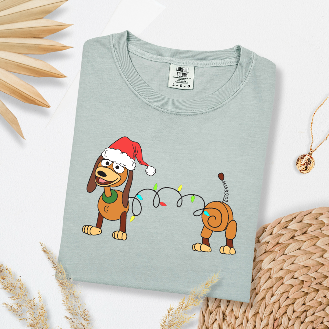 Slinky Dog Christmas Graphic Tee
