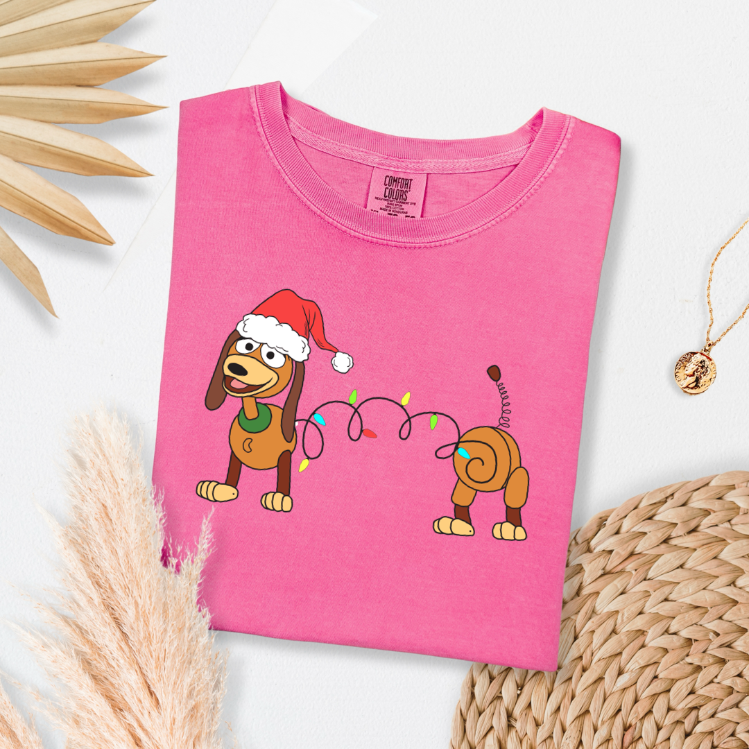 Slinky Dog Christmas Graphic Tee