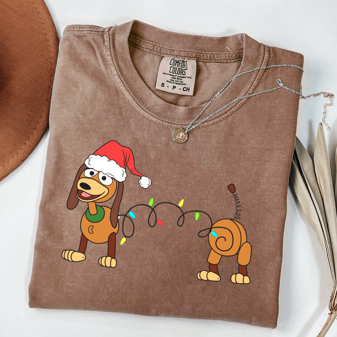 Slinky Dog Christmas Graphic Tee
