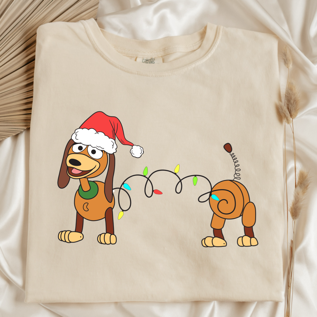 Slinky Dog Christmas Graphic Tee