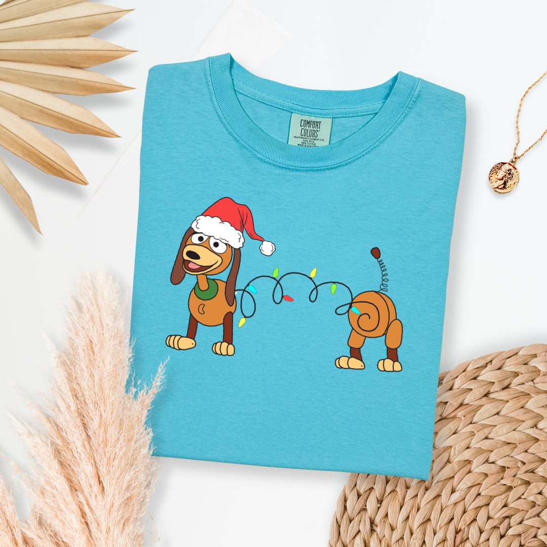 Slinky Dog Christmas Graphic Tee