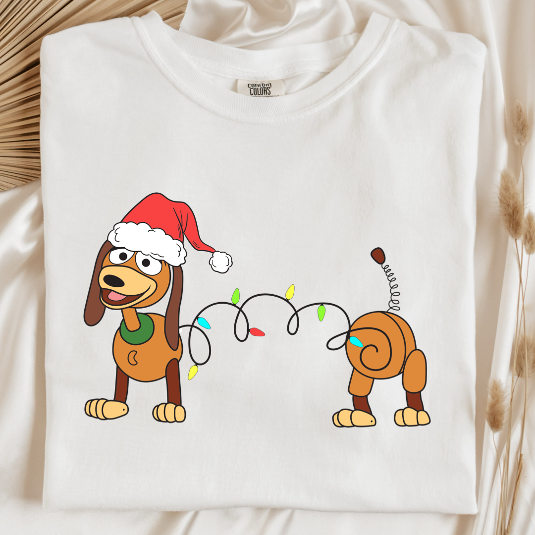 Slinky Dog Christmas Graphic Tee