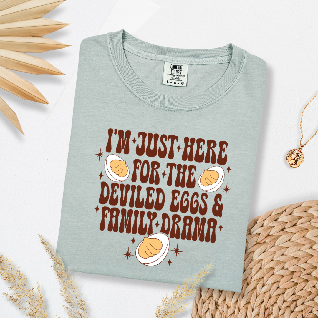 Deviled Eggs & Family Drama Graphic Tee
