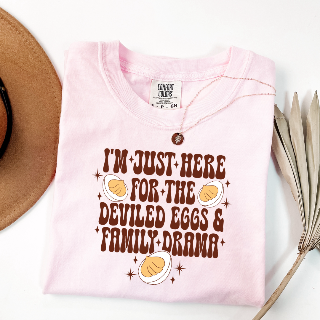 Deviled Eggs & Family Drama Graphic Tee