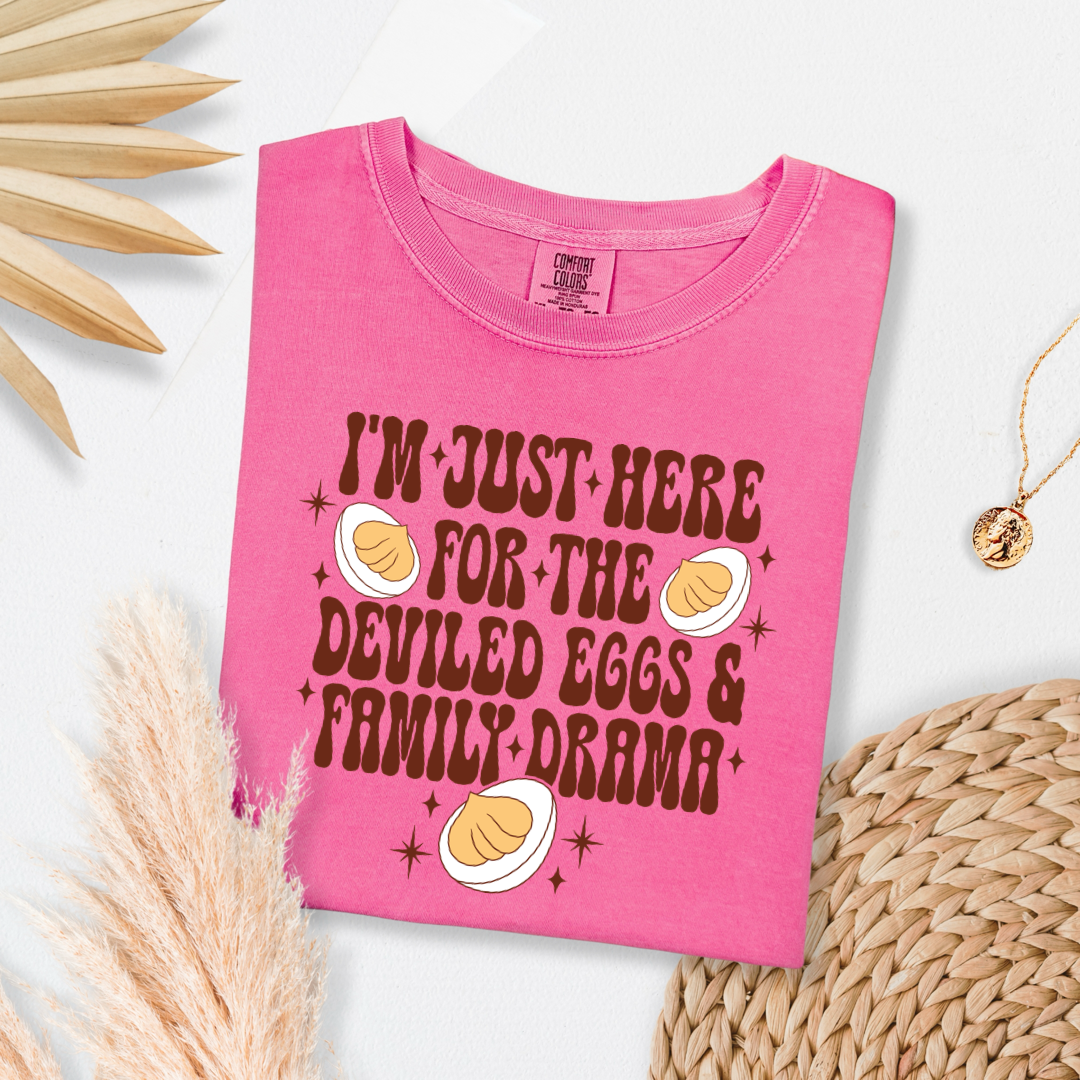 Deviled Eggs & Family Drama Graphic Tee
