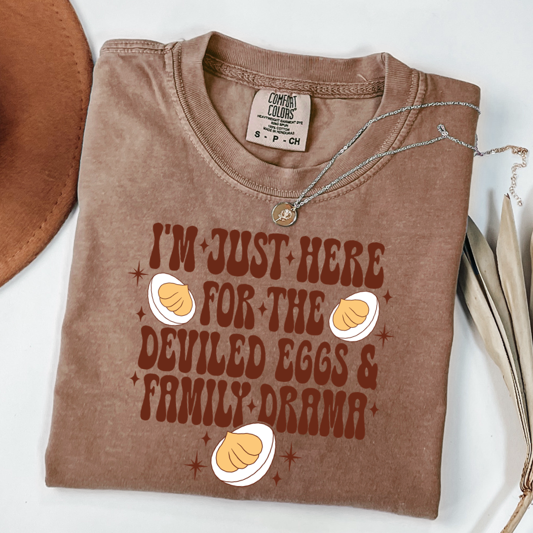 Deviled Eggs & Family Drama Graphic Tee