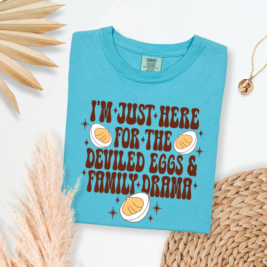 Deviled Eggs & Family Drama Graphic Tee