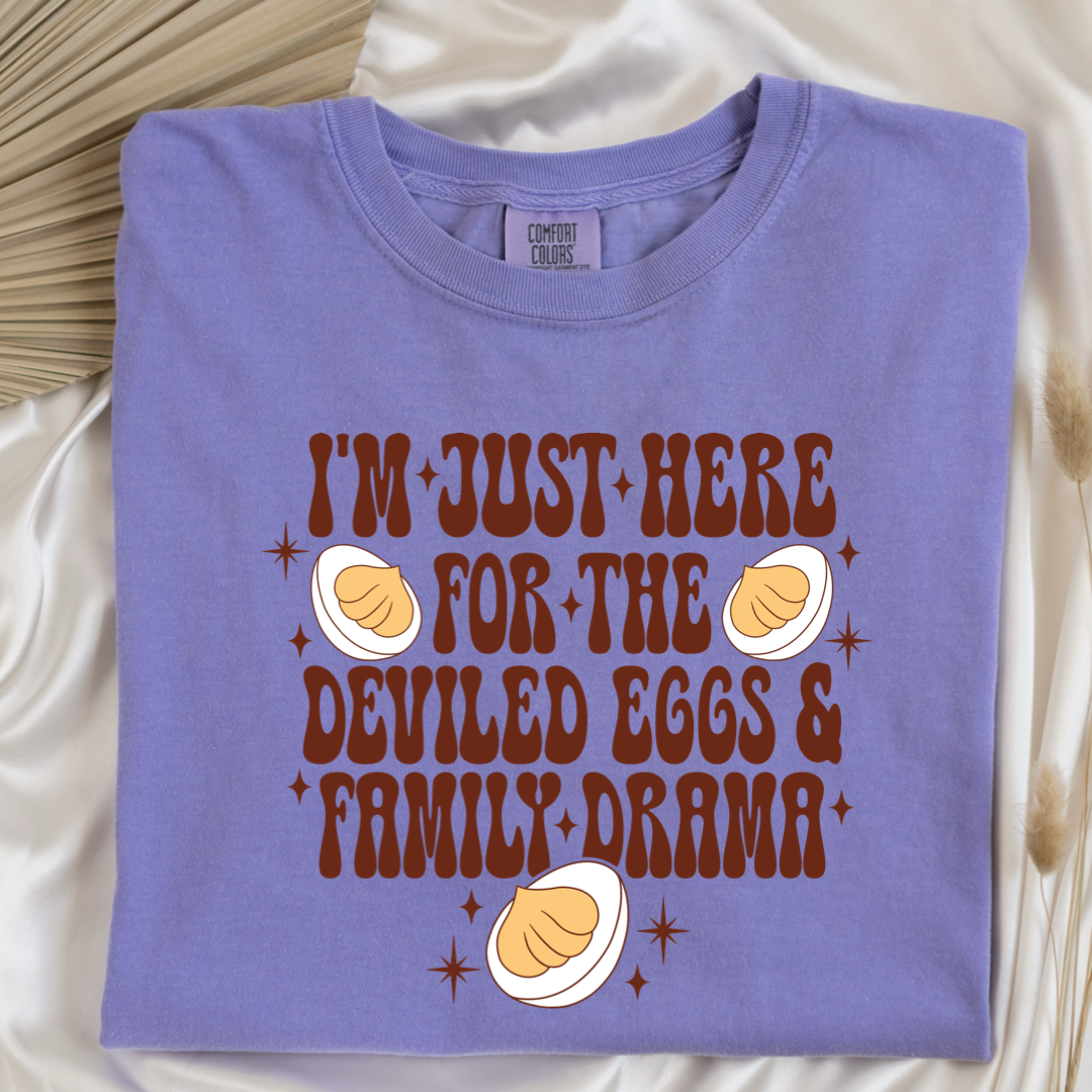 Deviled Eggs & Family Drama Graphic Tee