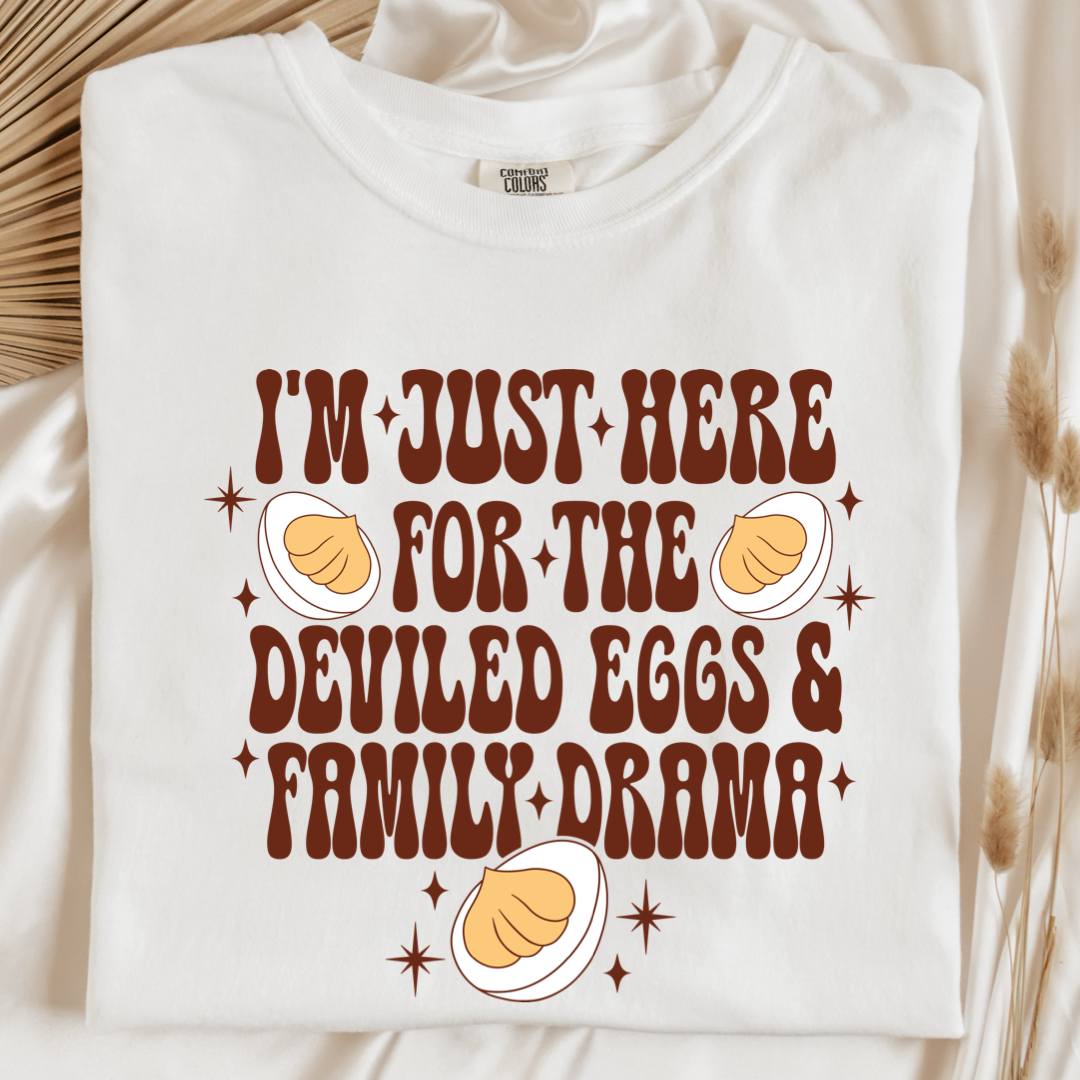 Deviled Eggs & Family Drama Graphic Tee