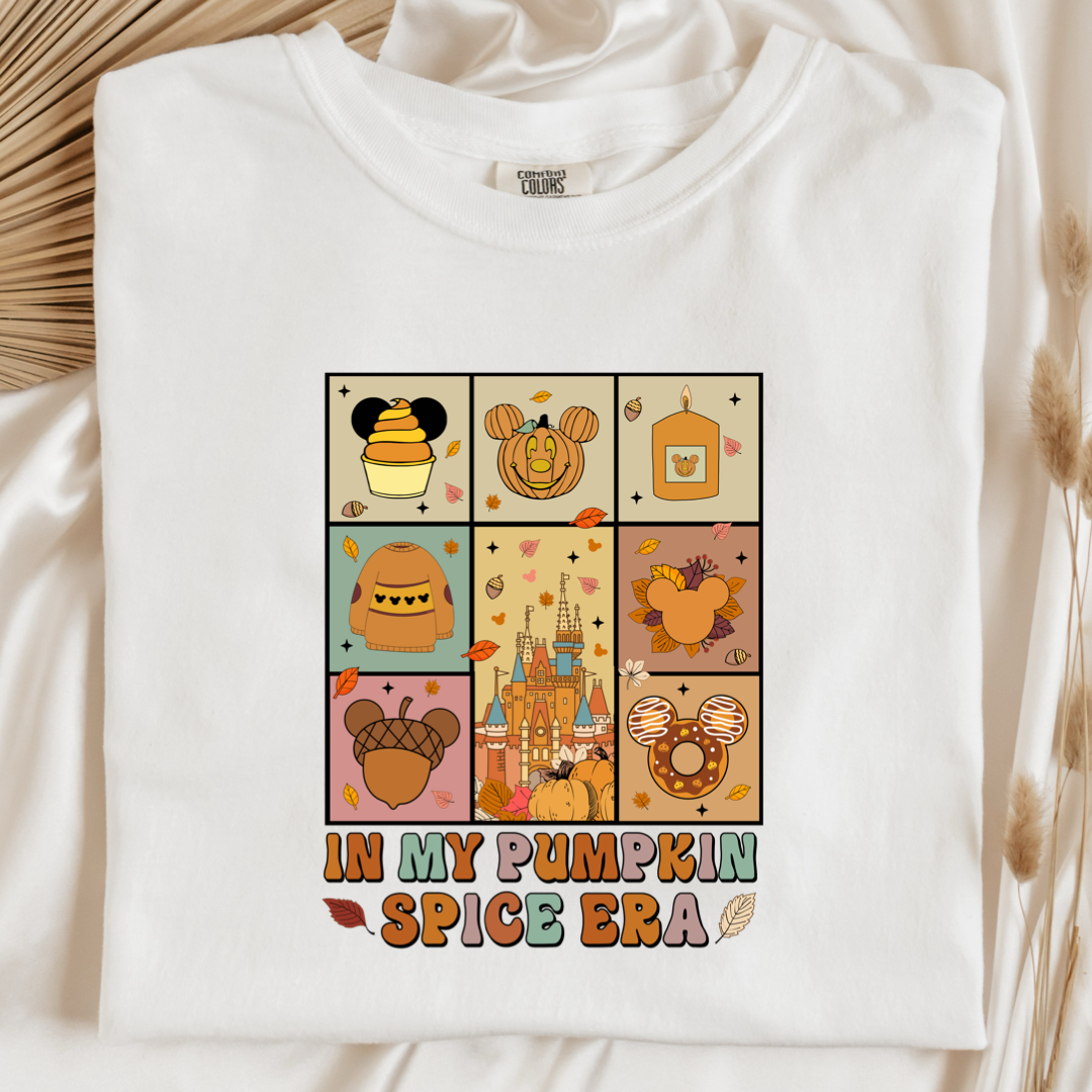 In My Pumpkin Spice Era Disney Graphic Tee