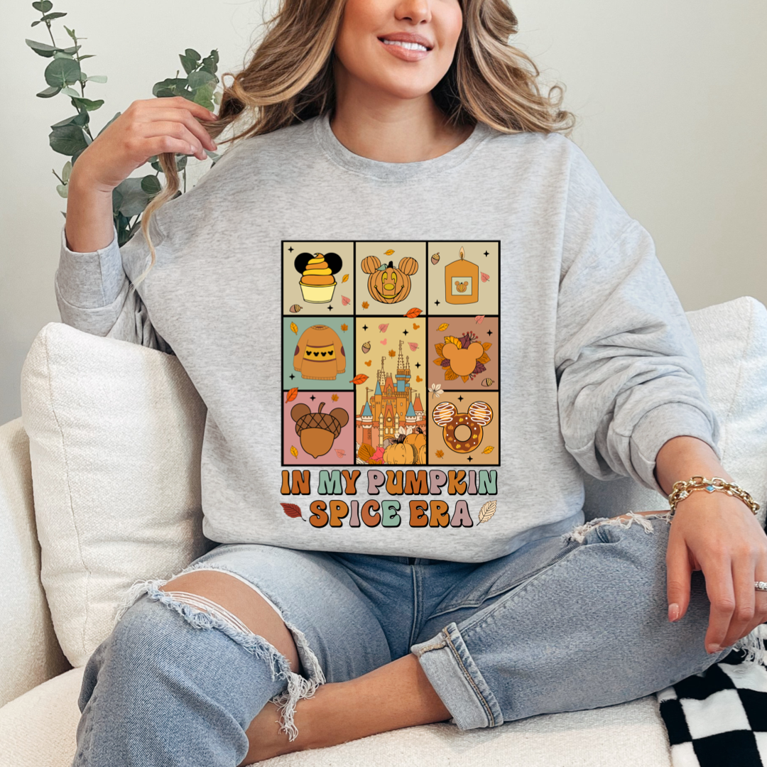 In My Pumpkin Spice Era Disney Crewneck & Hoodie