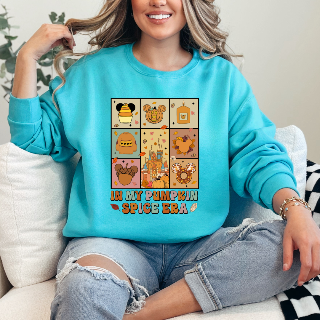 In My Pumpkin Spice Era Disney Crewneck & Hoodie
