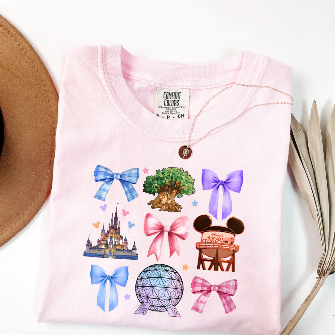 Walt Disney Parks Coquette Graphic Tee