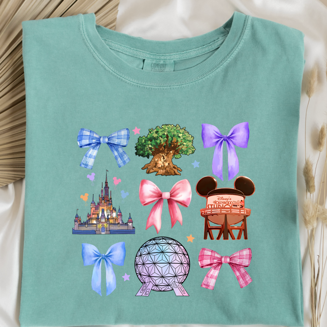 Walt Disney Parks Coquette Graphic Tee