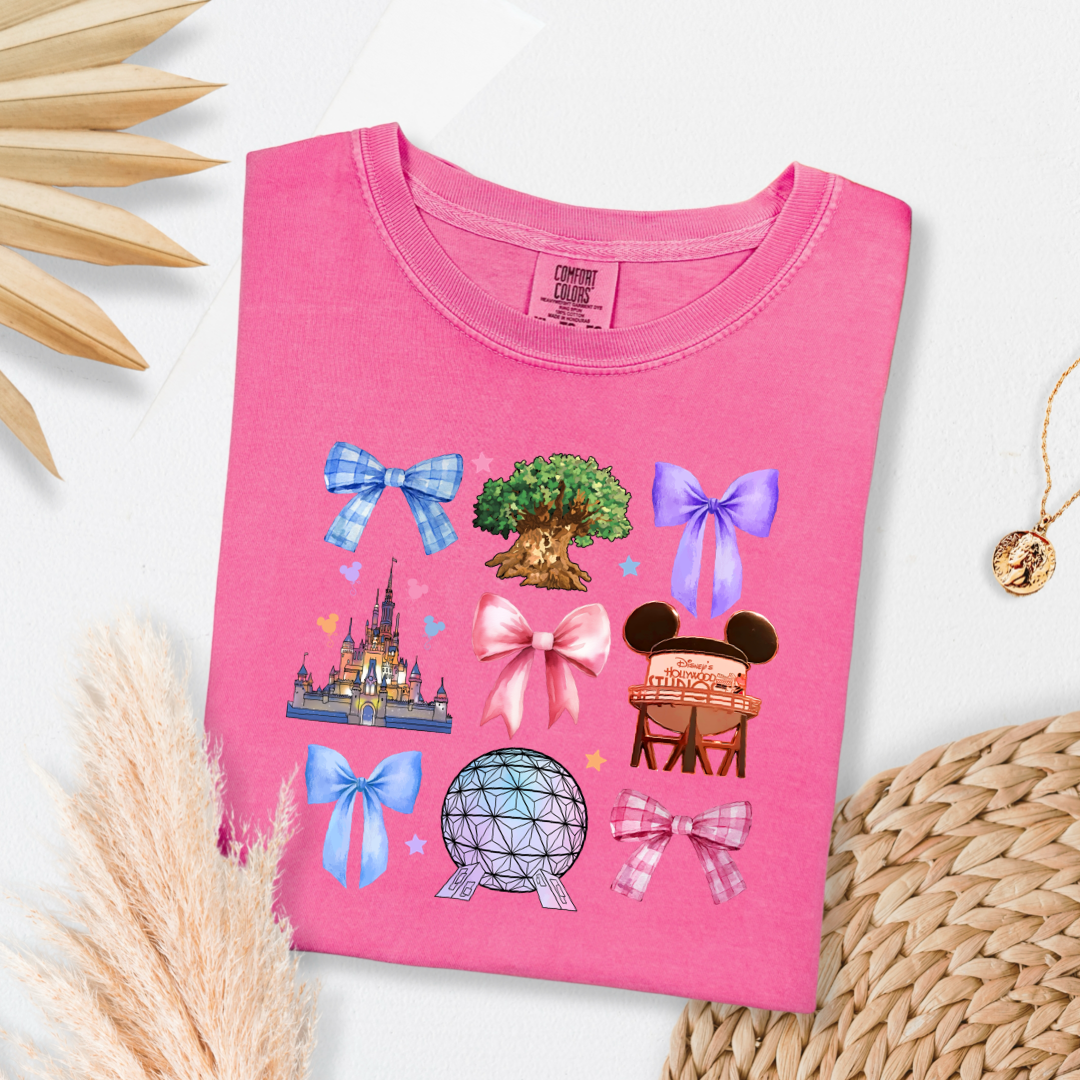 Walt Disney Parks Coquette Graphic Tee