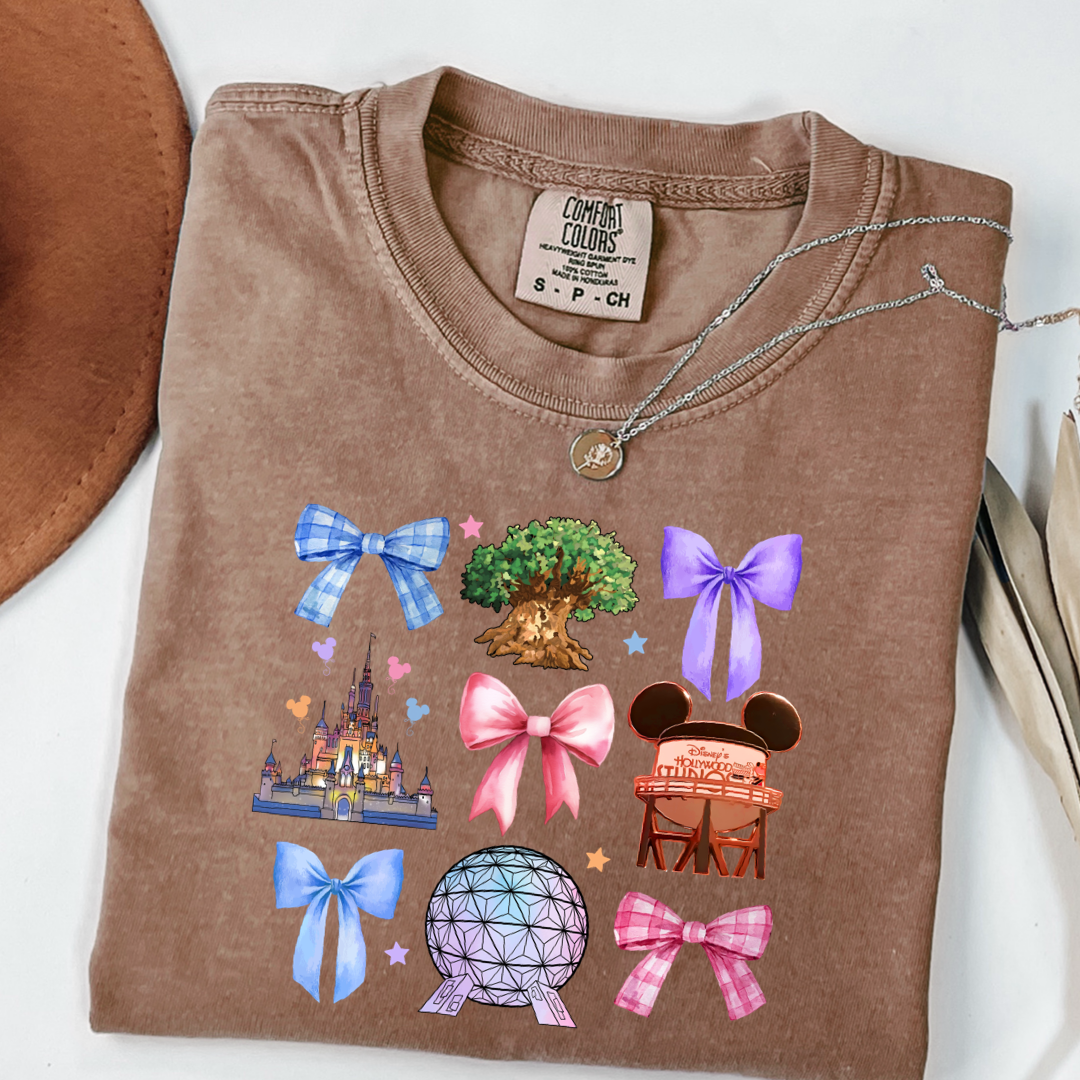 Walt Disney Parks Coquette Graphic Tee