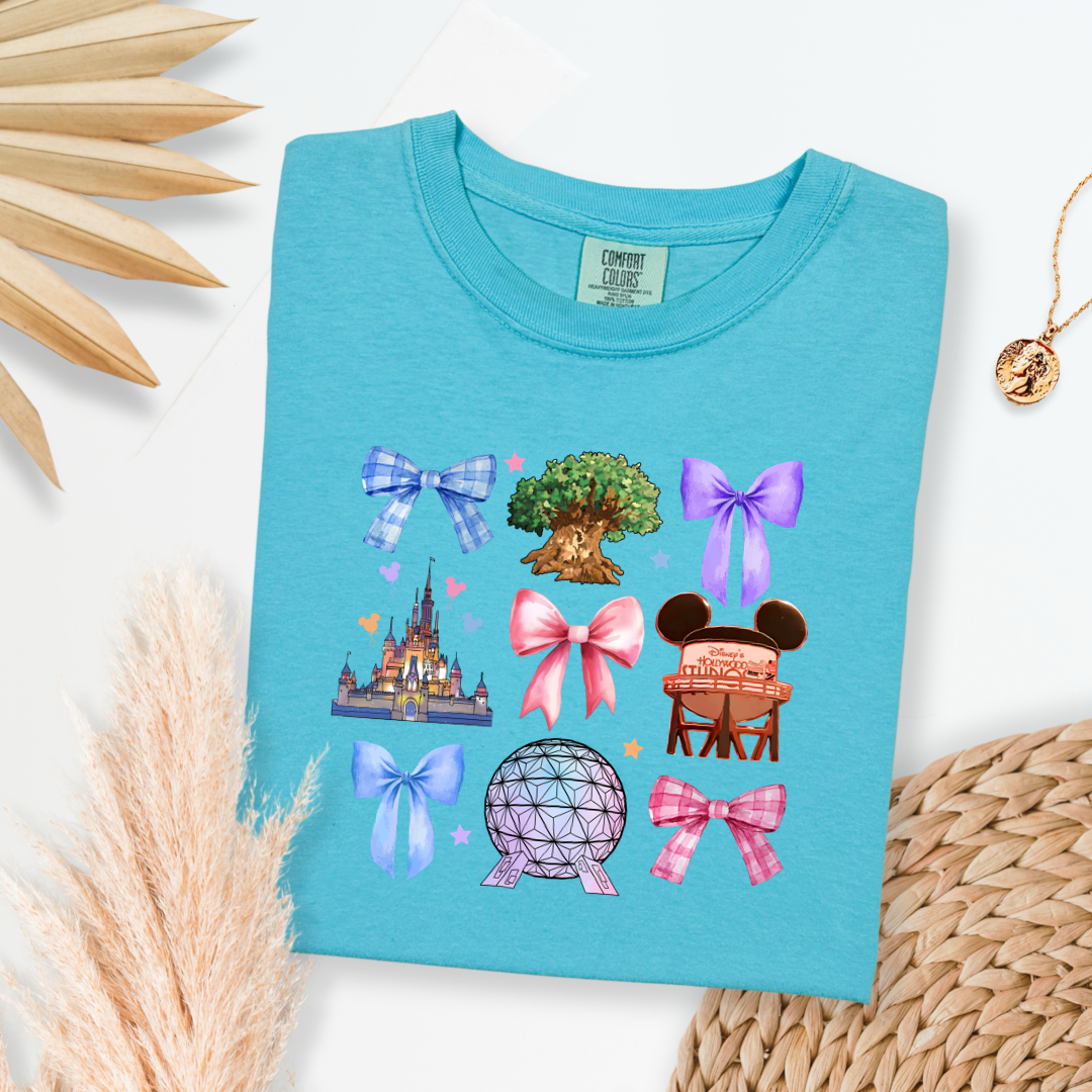 Walt Disney Parks Coquette Graphic Tee