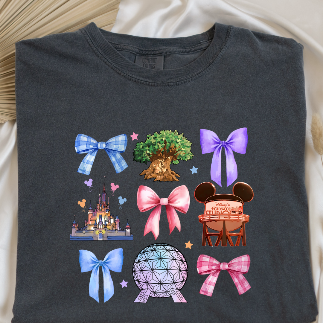 Walt Disney Parks Coquette Graphic Tee