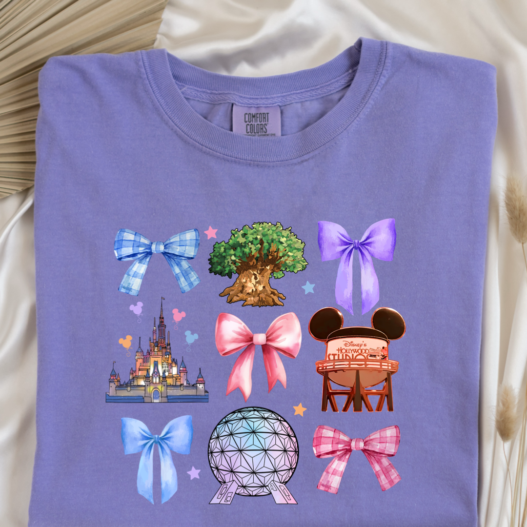 Walt Disney Parks Coquette Graphic Tee