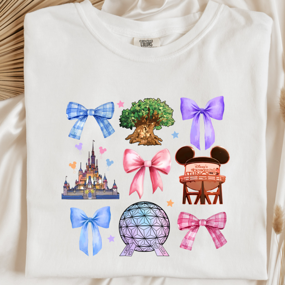 Walt Disney Parks Coquette Graphic Tee