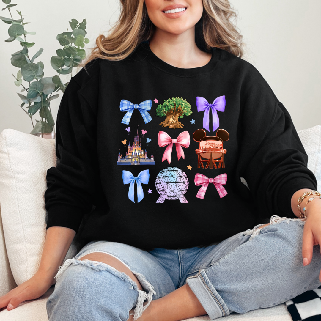 Walt Disney Parks Coquette Crewneck & Hoodie