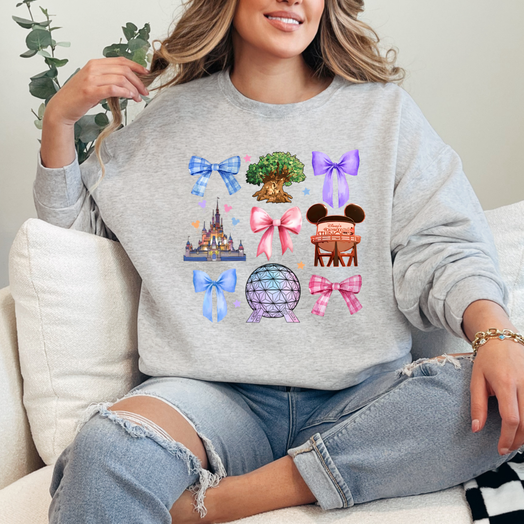 Walt Disney Parks Coquette Crewneck & Hoodie