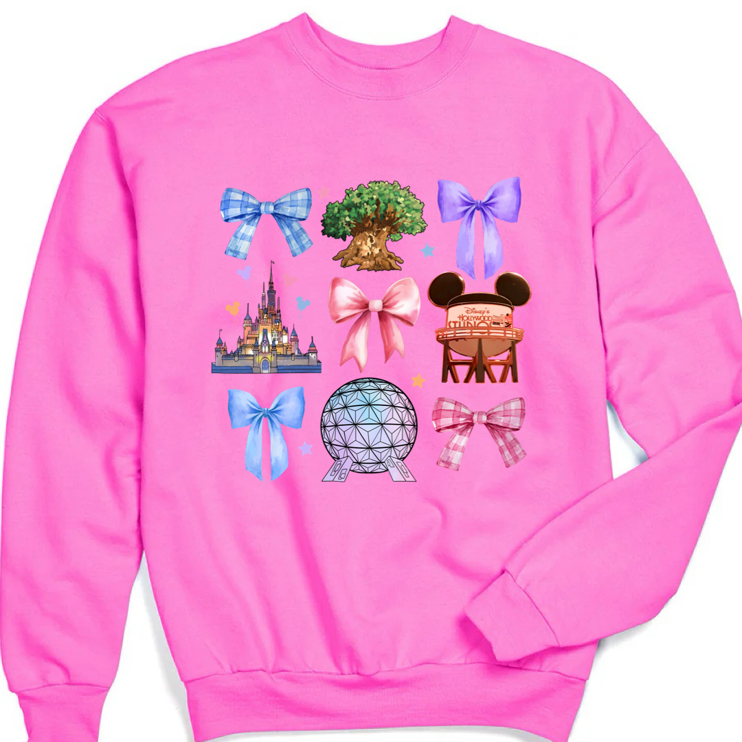 Walt Disney Parks Coquette Crewneck & Hoodie