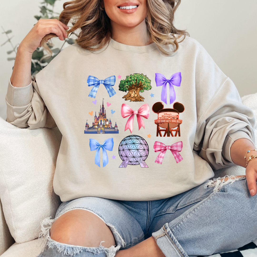 Walt Disney Parks Coquette Crewneck & Hoodie