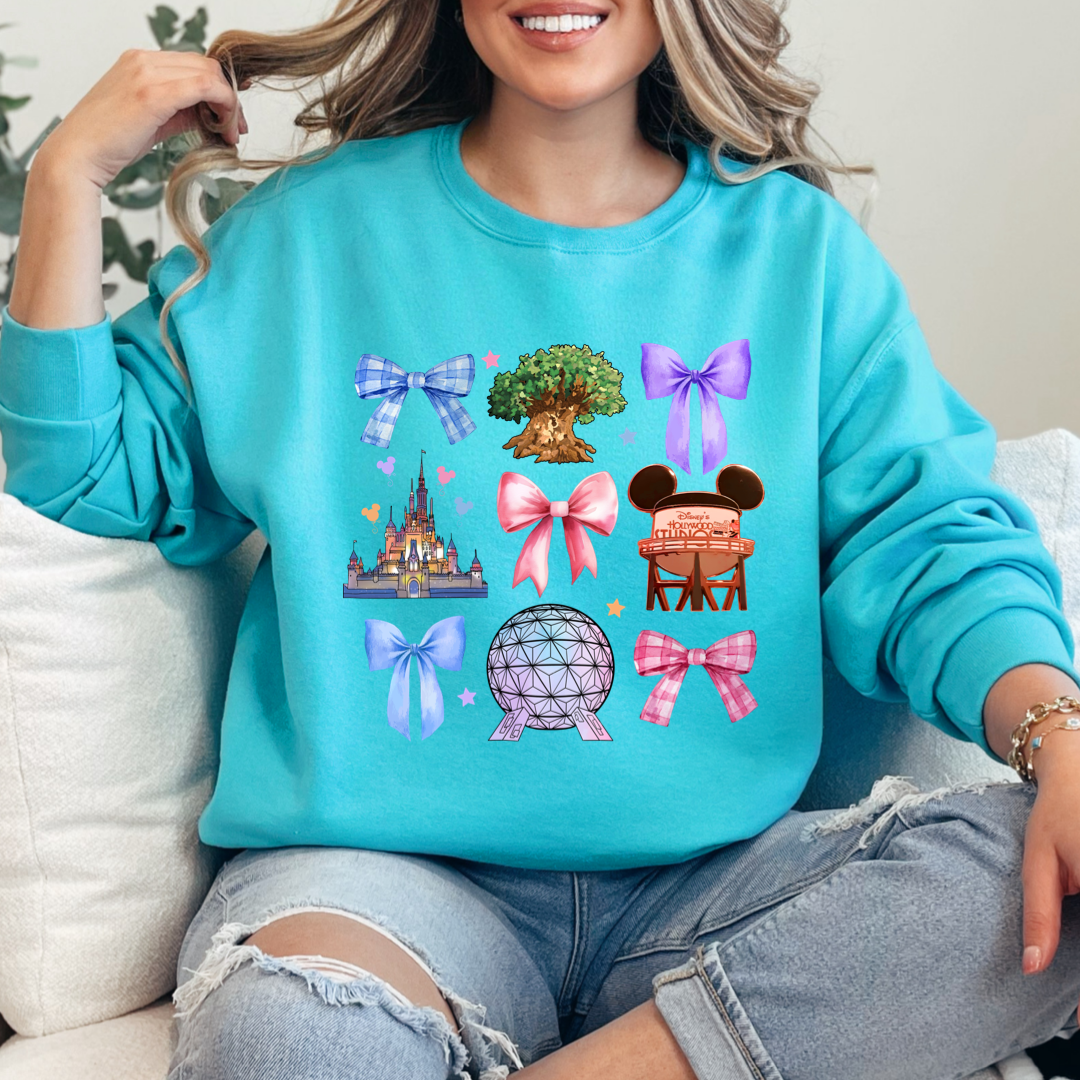 Walt Disney Parks Coquette Crewneck & Hoodie