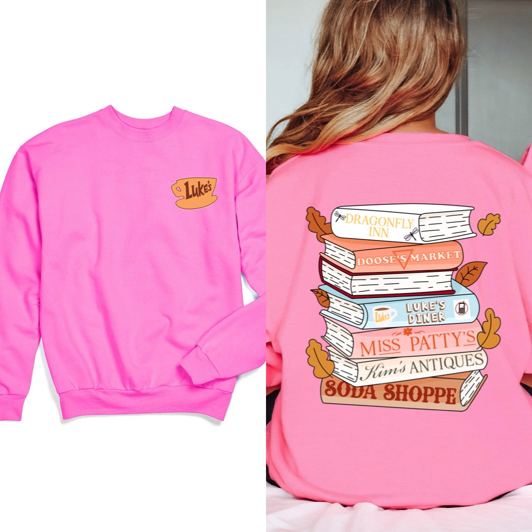 Gilmore Girls Books Crewneck & Hoodie