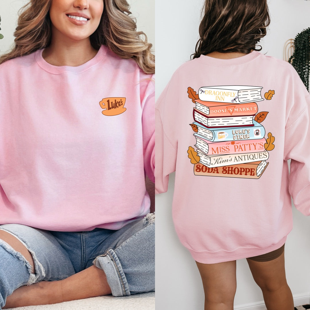 Gilmore Girls Books Crewneck & Hoodie
