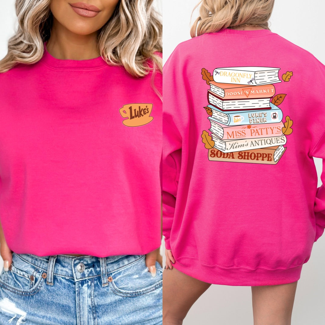 Gilmore Girls Books Crewneck & Hoodie