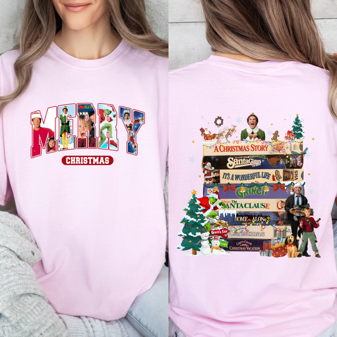 Christmas Movies VHS - Christmas Story Graphic Tee