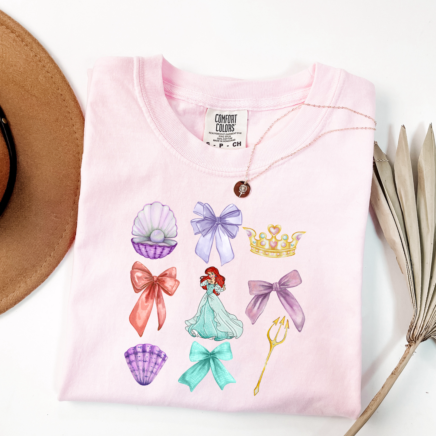 Princess Ariel Coquette Graphic Tee