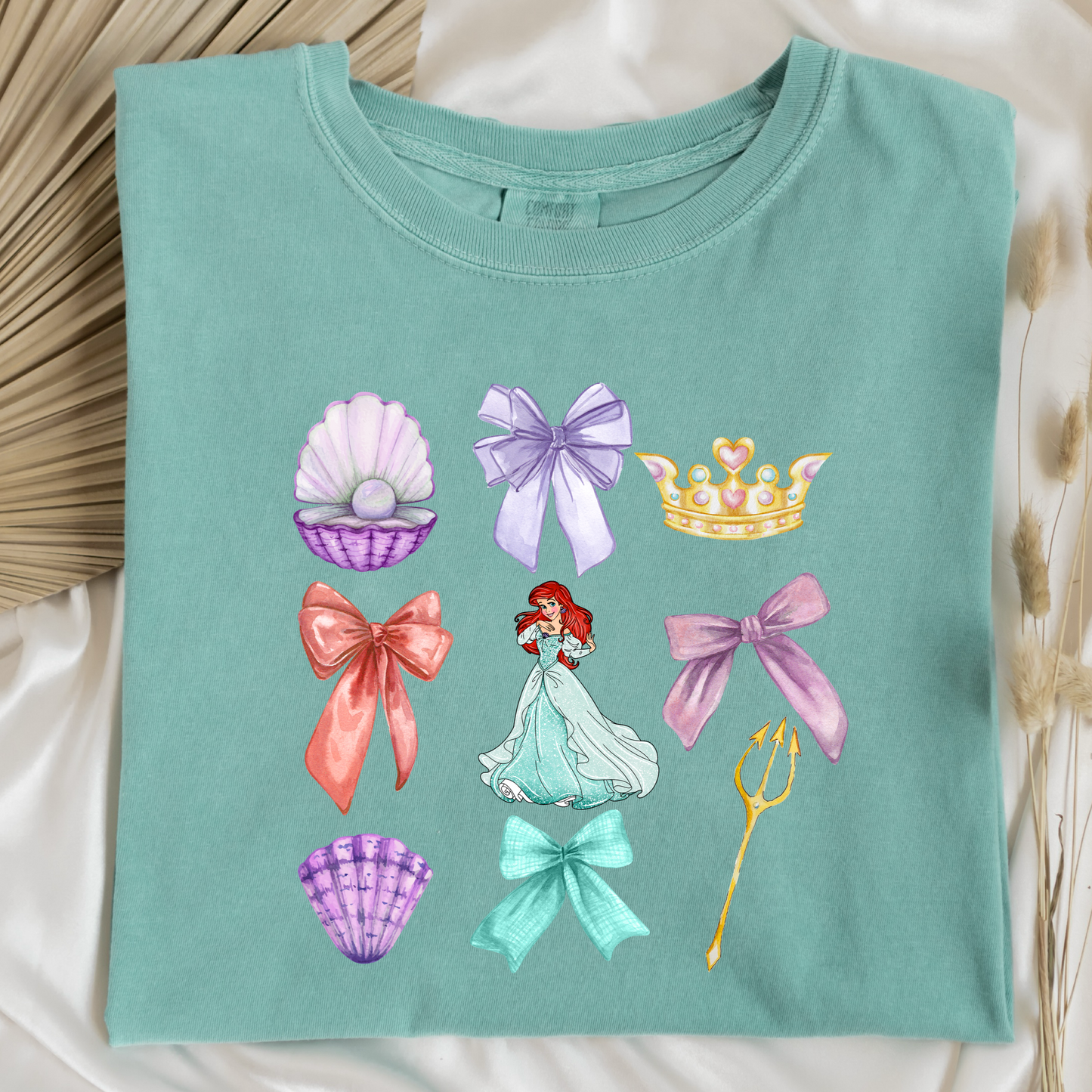 Princess Ariel Coquette Graphic Tee