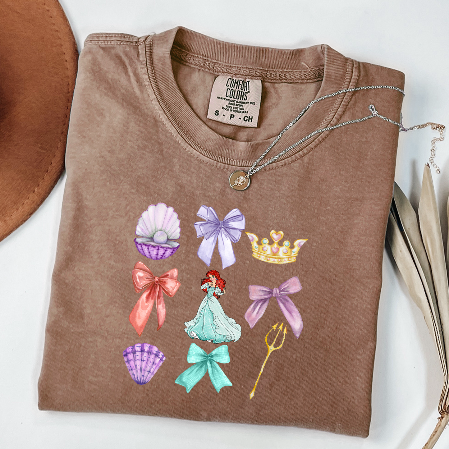Princess Ariel Coquette Graphic Tee