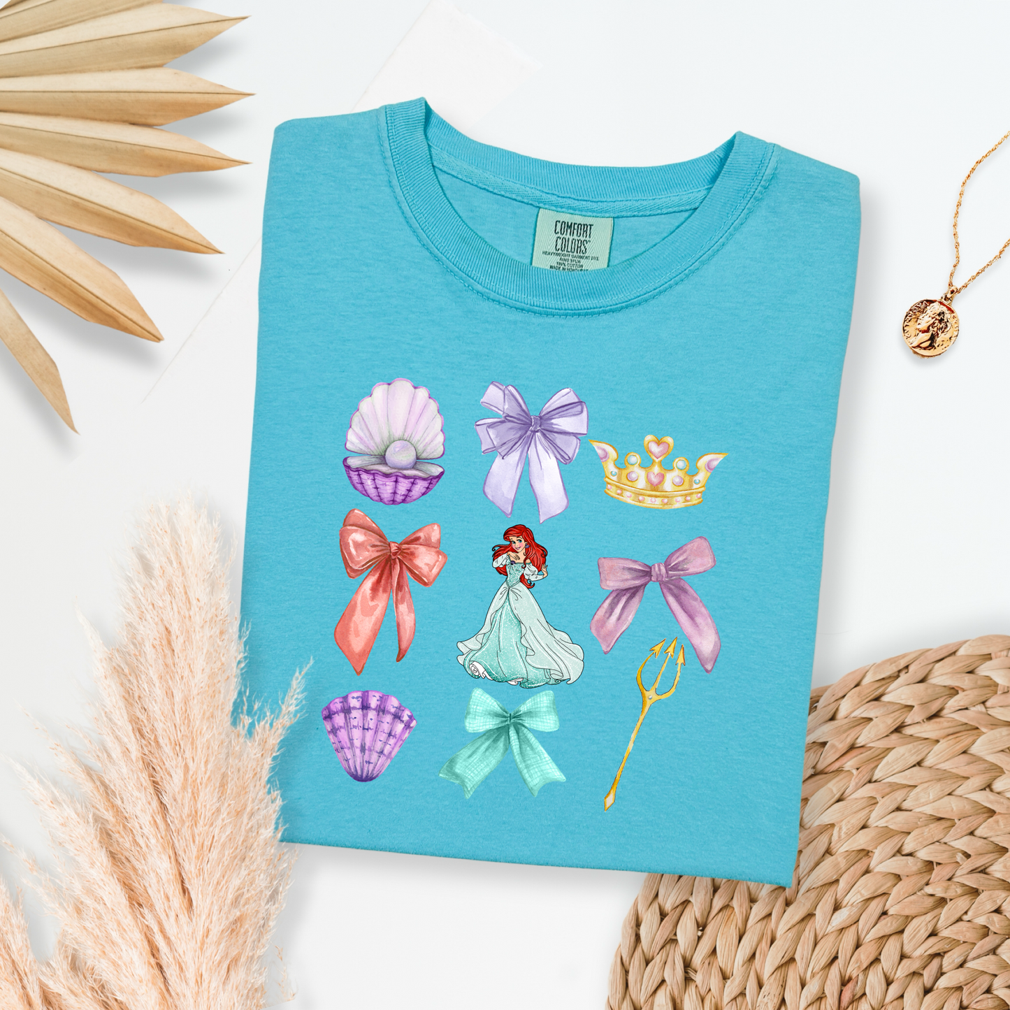 Princess Ariel Coquette Graphic Tee