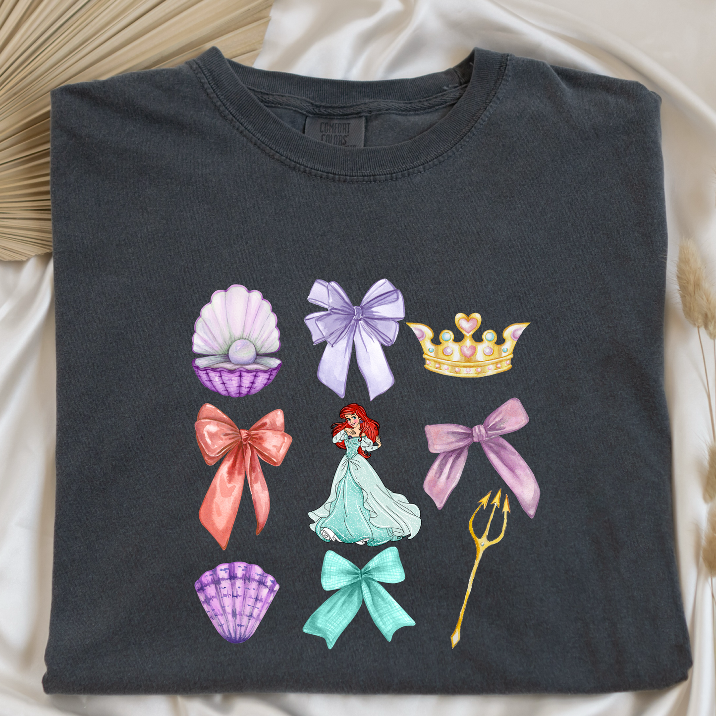 Princess Ariel Coquette Graphic Tee