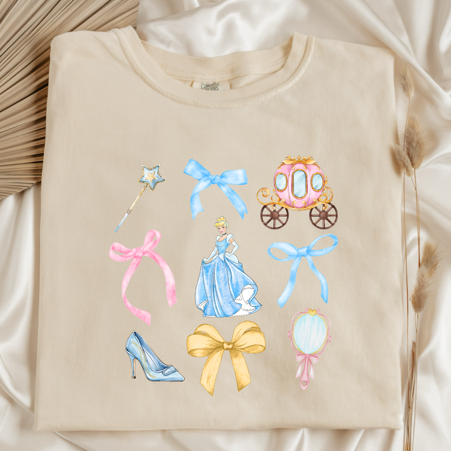 Princess Cinderella Coquette Graphic Tee