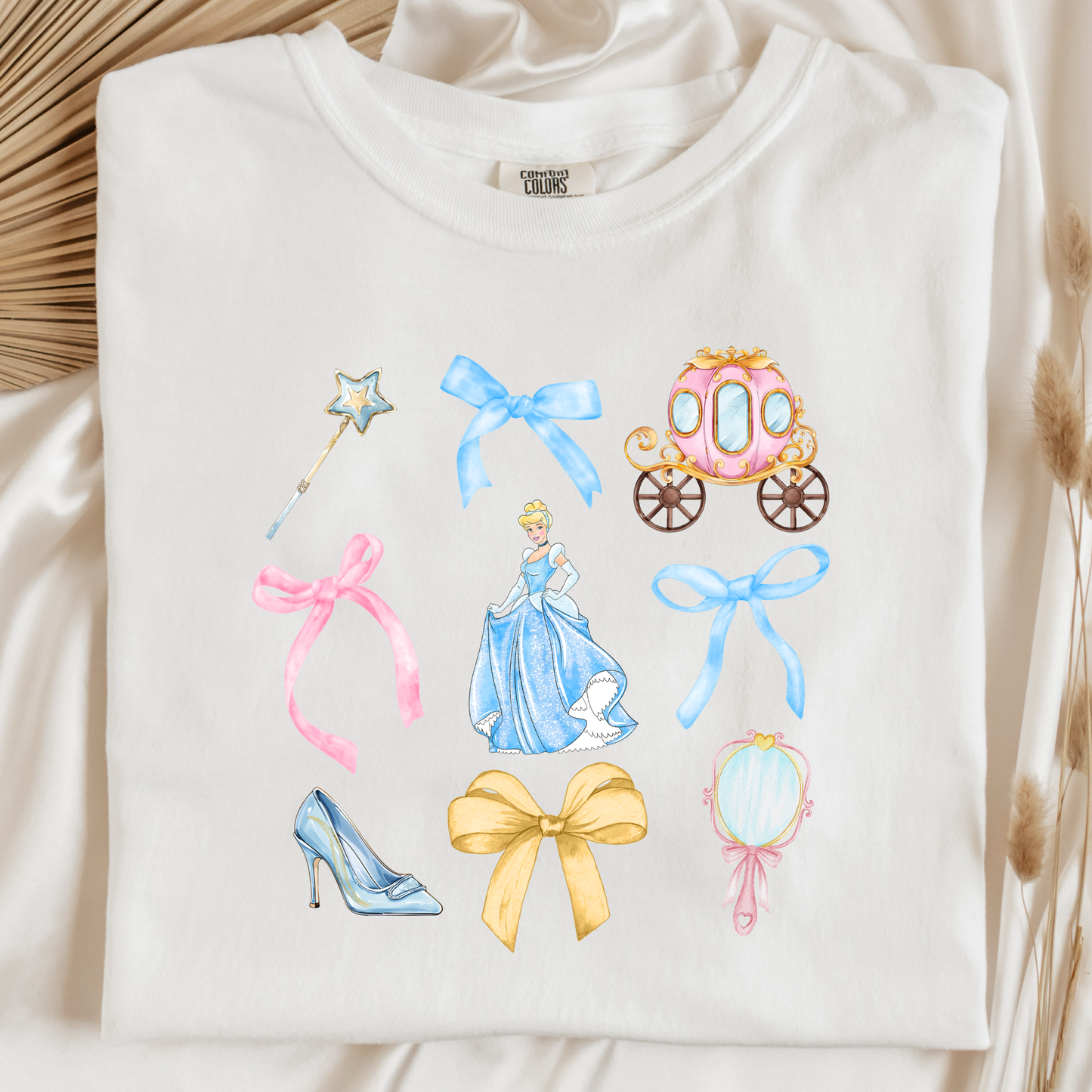 Princess Cinderella Coquette Graphic Tee