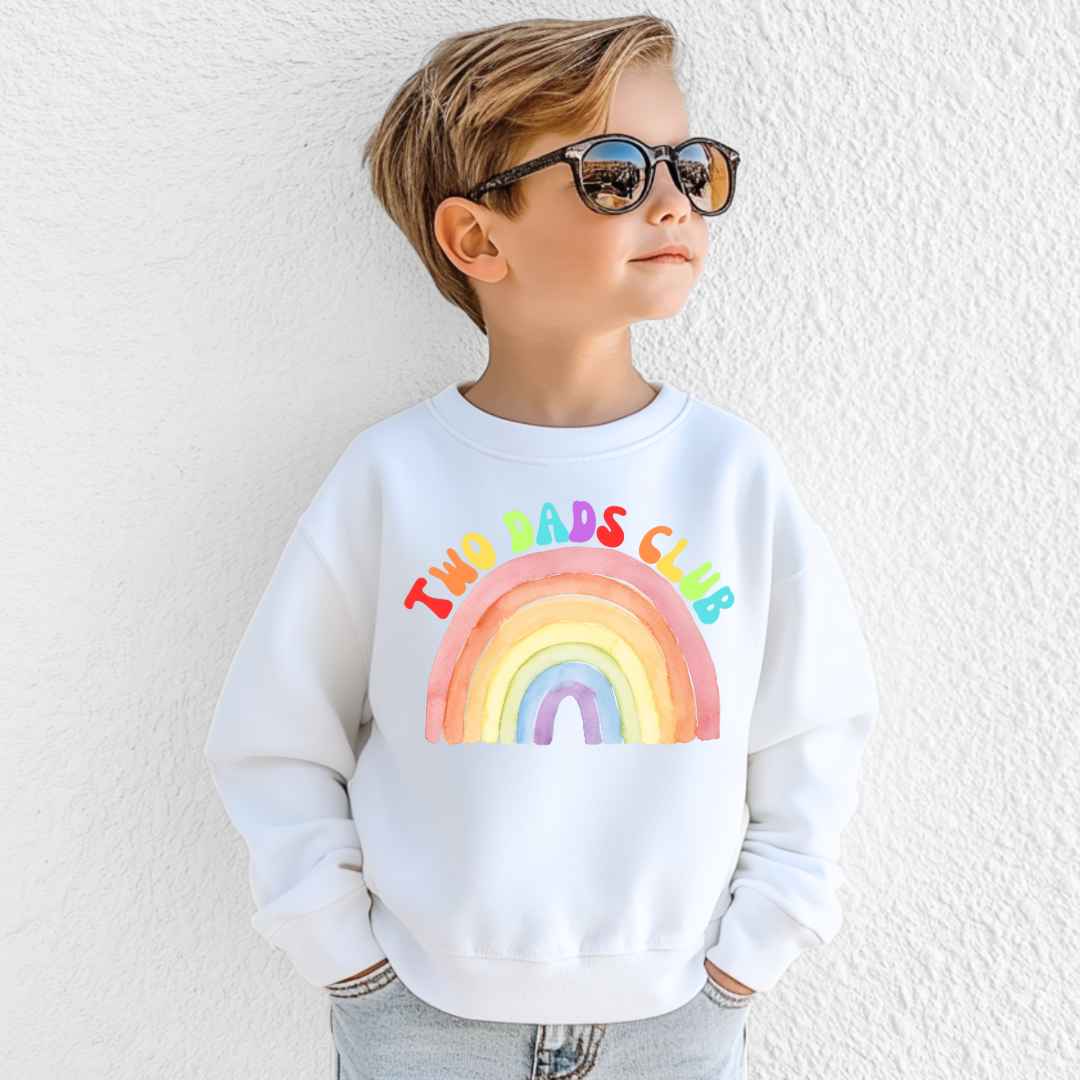 Two Dads Club Youth Crewneck