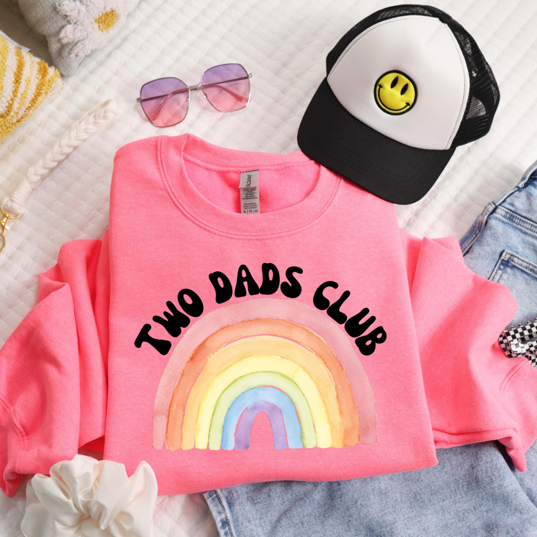 Two Dads Club Youth Crewneck